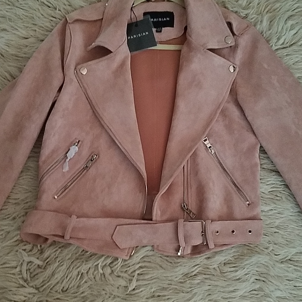 Perfect buttery faux suede moto jacket - Picture 5 of 8